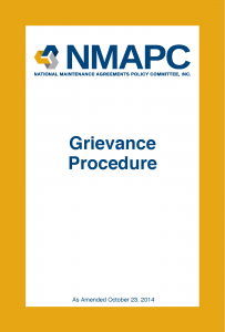 NMAPC_Grievance_Procedure-COVER